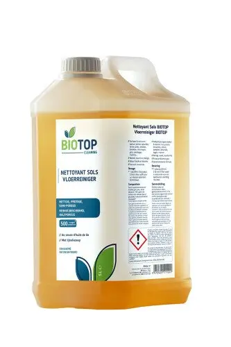 Nettoyant sols concentré au savon d'huile de lin 5 L