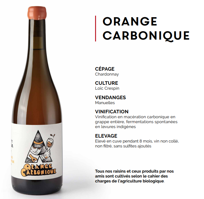 Marine Bonnet & Pierre Cotton (France – Beaujolais) – Orange Carbonique 2020