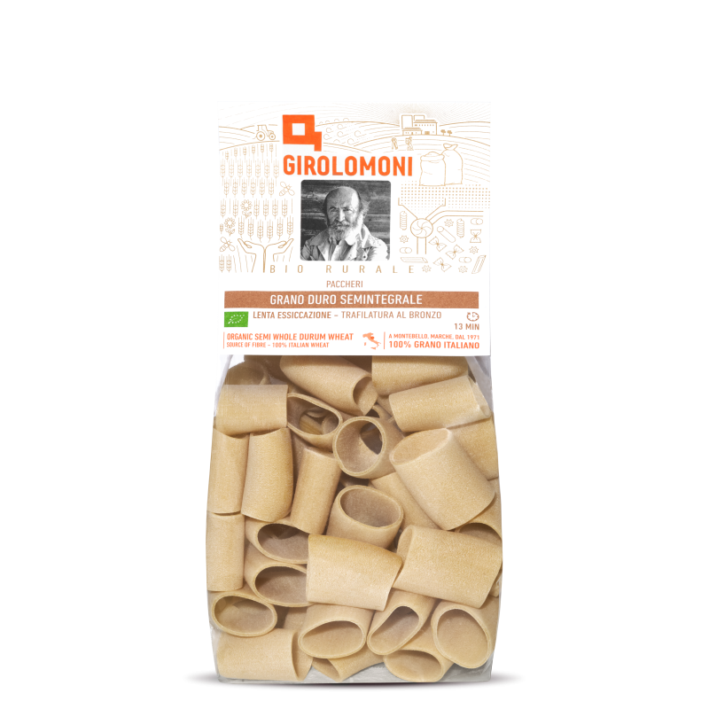 Paccheri (Blé dur semi-complet) 500gr