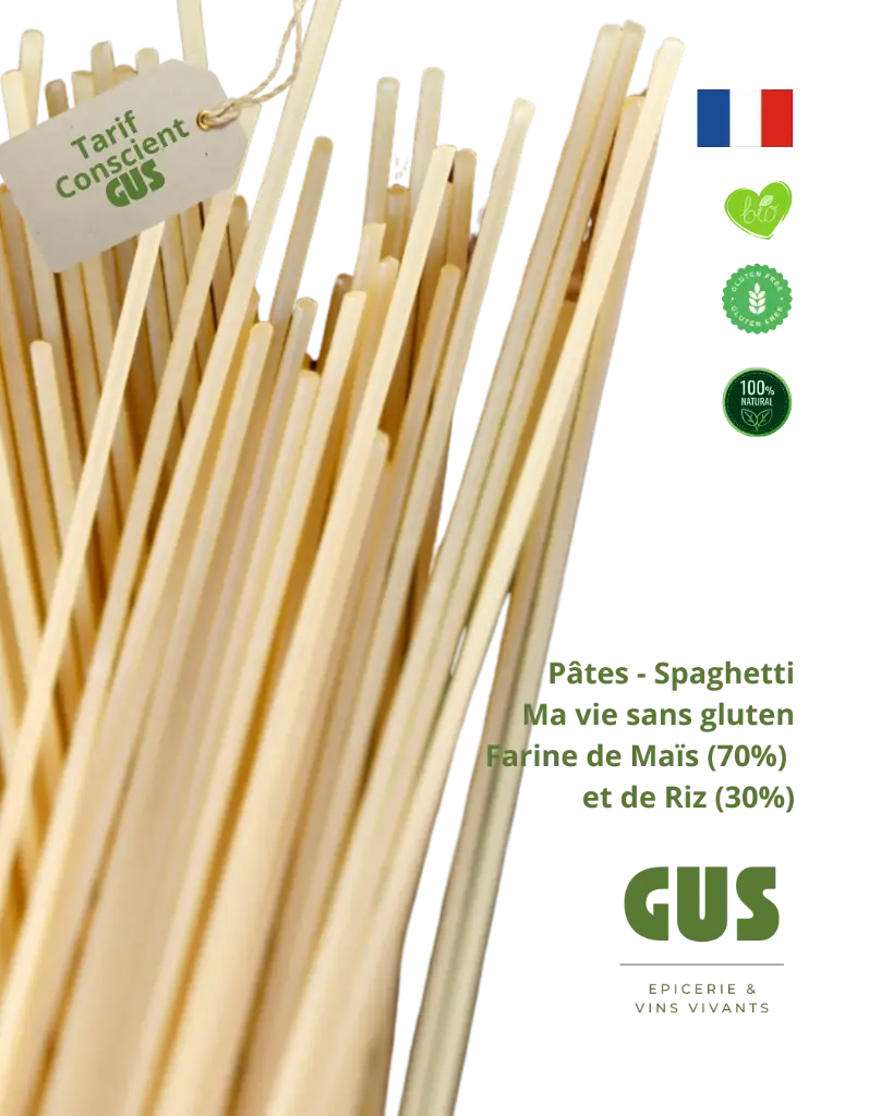 Spaghetti - Maïs & Riz - MVSG 400gr - proposé par GUS
