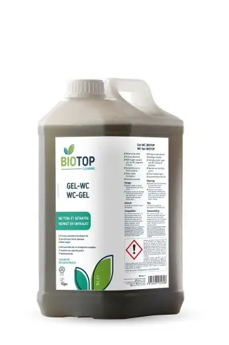 Gel-WC concentré à l'huile essentielle d'eucalyptus bio 5 L