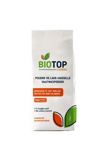 Poudre de lave-vaisselle 1.5 kg (Biotop)