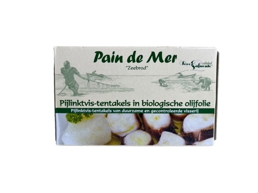 Tentacules de calamar à l'huile d'olive biologique 5x120 g 