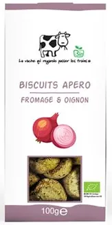 Biscuits apero - Parmesan oignon 100gr